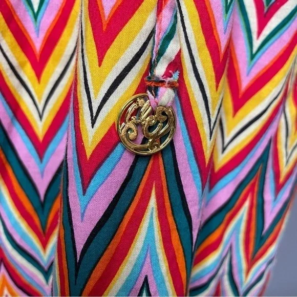 Lull Fama lightweight multi color maxi dress size Large - Picture 7 of 10